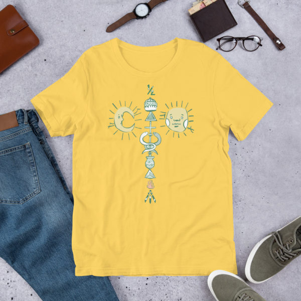 ½ Short-Sleeve Unisex T-Shirt - Image 5