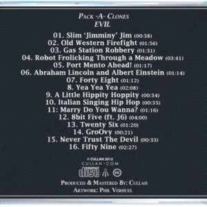 Pack -A- Clones (Evil) [Jewel Case CD]