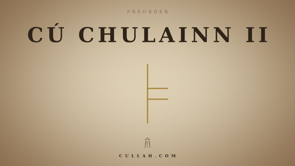 Cú Chulainn II album cover, 16:9 (1920×1080) variant